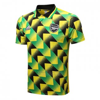 Camisola Polo Arsenal 2022-2023 Preto e Verde