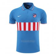 Camisola Polo del Atletico Madrid 2022-2023 Azul