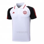 Camisola Polo del Manchester United 2023-2024 Branco