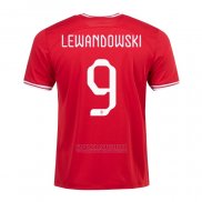 Camisola Polonia Jogador Lewandowski 2º 2022