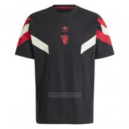 Camisola Pre Match del Manchester United 2024 Preto