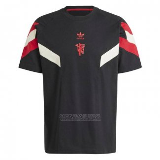 Camisola Pre Match del Manchester United 2024 Preto