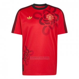 Camisola Pre Match del Manchester United 2025-2026 Vermelho