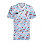 Camisola Pre Match del River 2024 Azul
