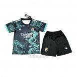 Camisola Real Madrid Dragon Crianca 2025-2026 Preto