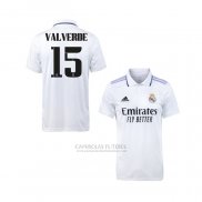 Camisola Real Madrid Jogador Valverde 1º 2022-2023