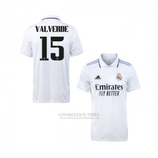 Camisola Real Madrid Jogador Valverde 1º 2022-2023