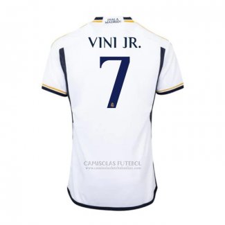 Camisola Real Madrid Jogador Vini Jr. 1º 2023-2024