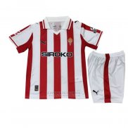 Camisola Sporting Gijon 1º Crianca 2025-2026