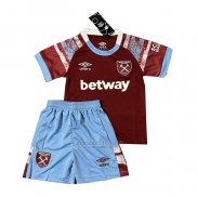 Camisola West Ham 1º Crianca 2022-2023