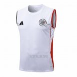 Camisola de Treinamento Ajax Sin Mangas 2025-2026 Branco