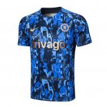 Camisola de Treinamento Chelsea 2023-2024 Azul