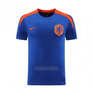 Camisola de Treinamento Holanda 2024-2025 Azul