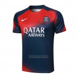 Camisola de Treinamento Paris Saint-Germain 2023-2024 Vermelho Y Azul