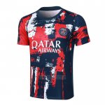 Camisola de Treinamento Paris Saint-Germain 2024-2025 Azul Y Vermelho