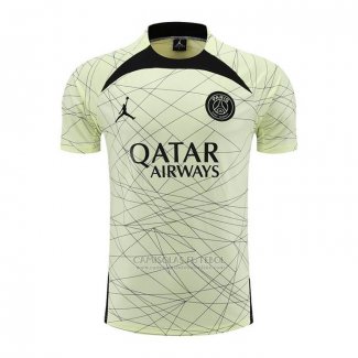 Camisola de Treinamento Paris Saint-Germain Jordan 2023-2024 Amarelo