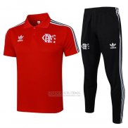 Conjunto Polo del Flamengo 2025-2026 Vermelho