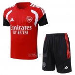 Fato de Treino Arsenal Manga Curta 2026-2027 Vermelho - Calcas Curta
