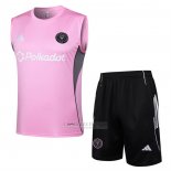Fato de Treino Inter Miami Sem Mangas 2025-2026 Rosa