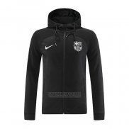 Jaqueta Hoodie Barcelona 2022-2023 Preto