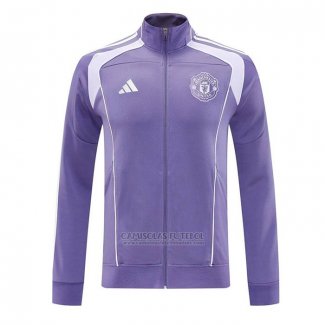 Jaqueta Manchester United 2025-2026 Purpura