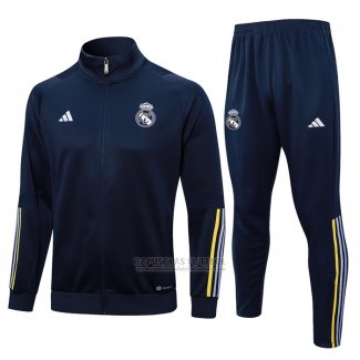 Jaqueta de Treinamento Real Madrid 2023-2024 Azul