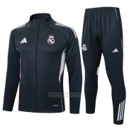 Jaqueta de Treinamento Real Madrid 2025-2026 Cinza