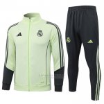Jaqueta de Treinamento Real Madrid 2025-2026 Verde Preto