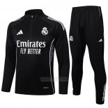 Sueter de Treinamento Real Madrid 2025-2026 Preto