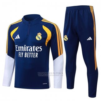 Sueter de Treinamento Real Madrid 2026-2027 Azul