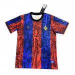 Tailandia Camisola Barcelona Special 2024-2025 Azul Vermelho
