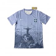 Tailandia Camisola Brasil Jesus 2025-2026 Cinza