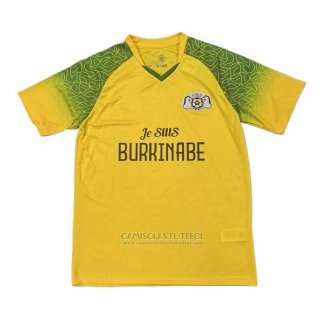 Tailandia Camisola Burkina Faso Special 2025 Amarelo