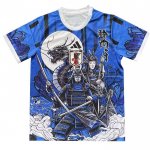 Tailandia Camisola Japao Anime 2024 Azul