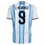Camisola Argentina Jogador Julian Alvarez 1º 2026