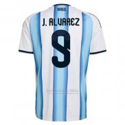Camisola Argentina Jogador Julian Alvarez 1º 2026