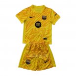 Camisola Barcelona Goleiro 1º Crianca 2024-2025