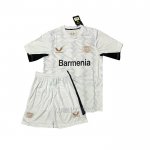Camisola Bayer Leverkusen 2º Crianca 2024-2025