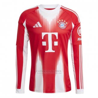 Camisola Bayern de Munique 1º Manga Comprida 2025-2026
