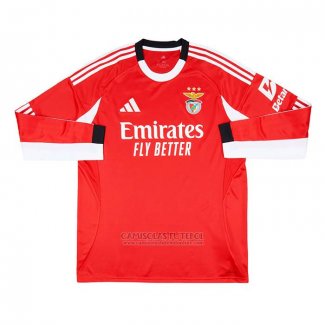 Camisola Benfica 1º Manga Comprida 2025-2026