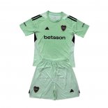 Camisola Boca Juniors Goleiro Crianca 2025 Verde