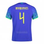 Camisola Brasil Jogador Marquinhos 2º 2022