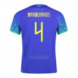 Camisola Brasil Jogador Marquinhos 2º 2022