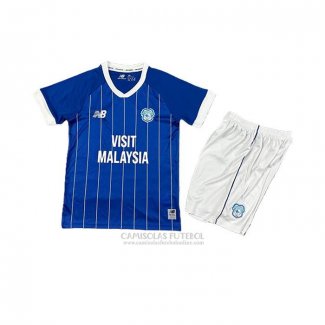 Camisola Cardiff City 1º Crianca 2025-2026