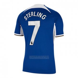 Camisola Chelsea Jogador Sterling 1º 2023-2024