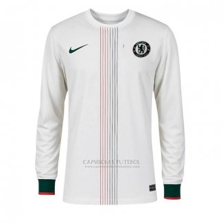 Camisola Chelsea 2º Manga Comprida 2025-2026