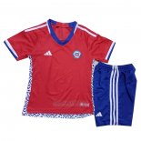 Camisola Chile 1º Crianca 2022