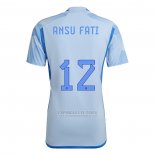 Camisola Espanha Jogador Ansu Fati 2º 2022