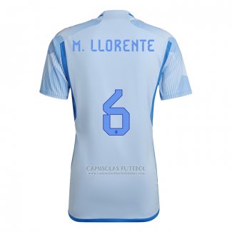 Camisola Espanha Jogador M.llorente 2º 2022