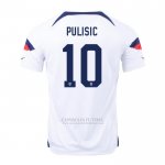 Camisola Estados Unidos Jogador Pulisic 1º 2022